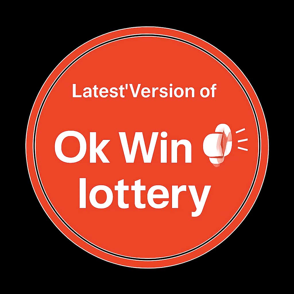 Icon representing the latest version of Ok Win lottery.