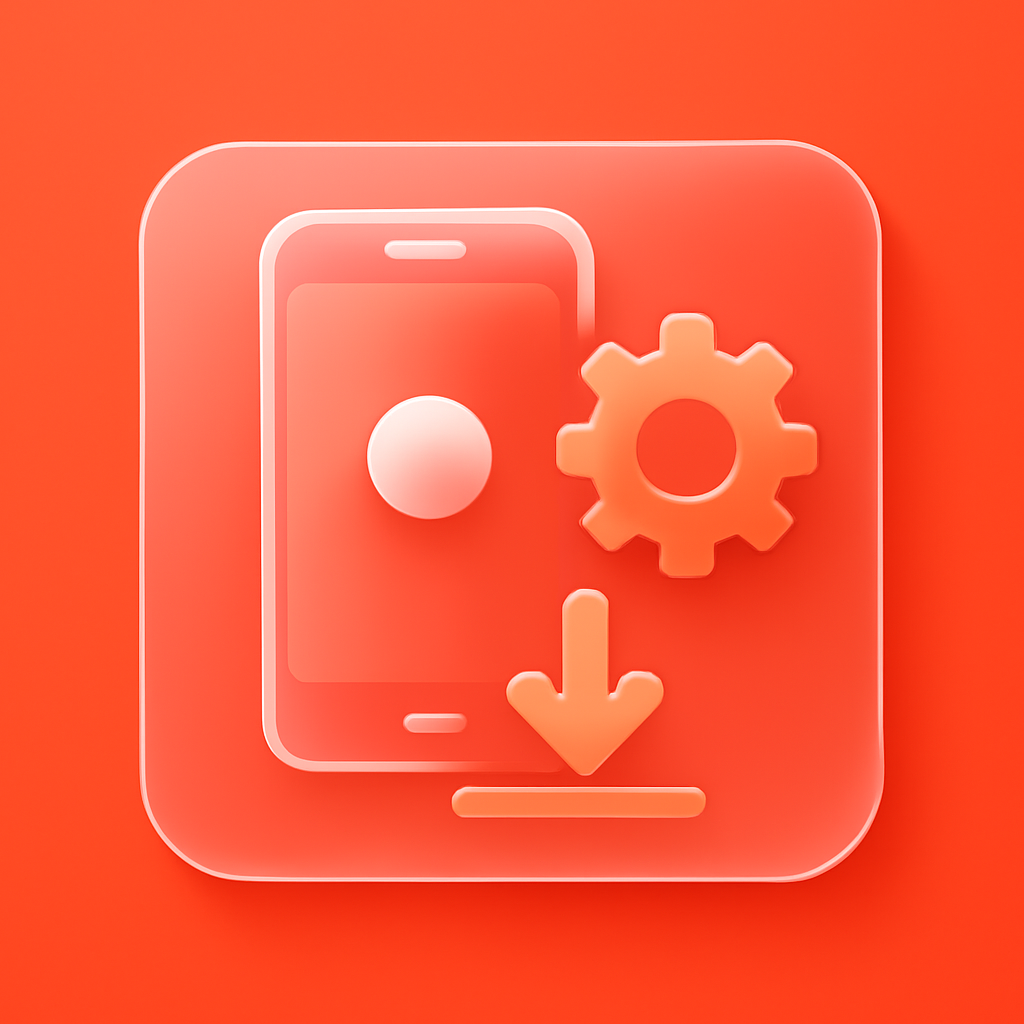 Illustration detailing the features of the Ok Win lottery app.