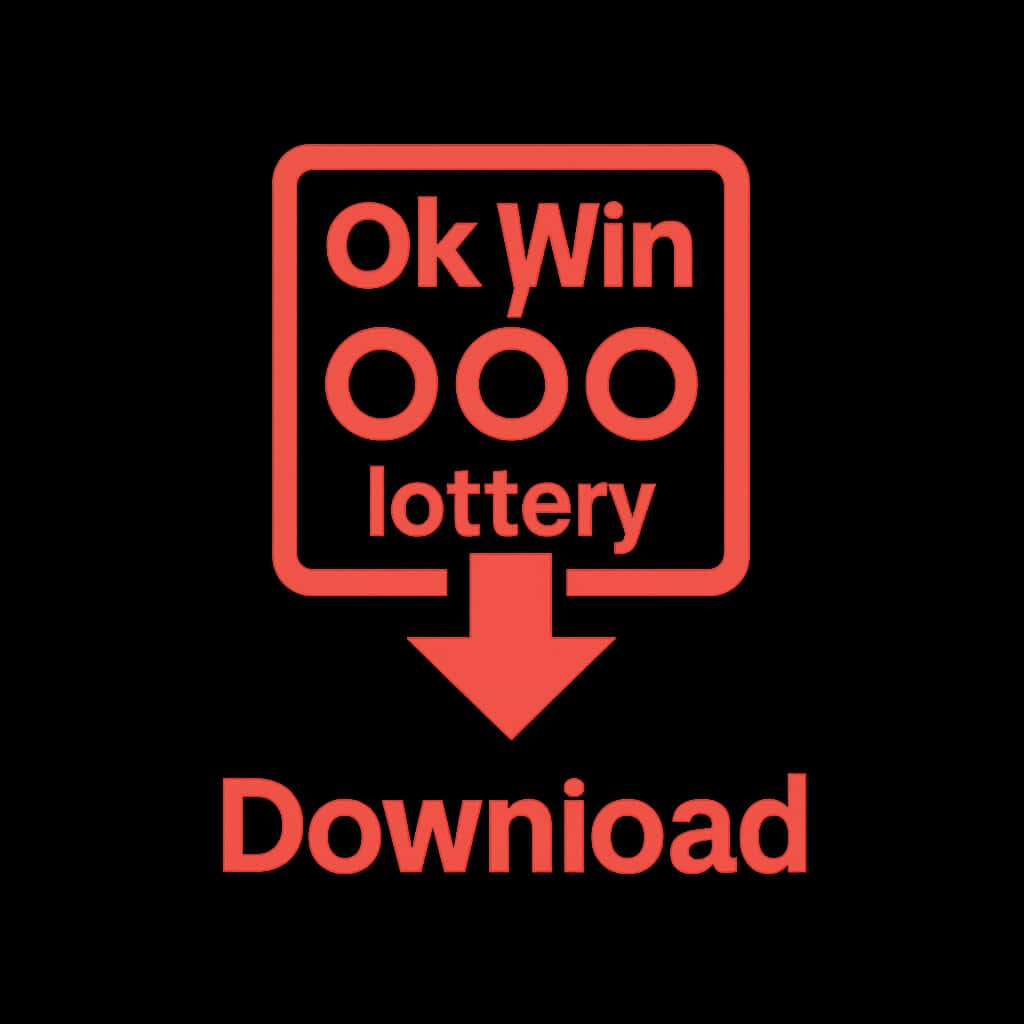 Icon representing the download guide for Ok Win lottery.