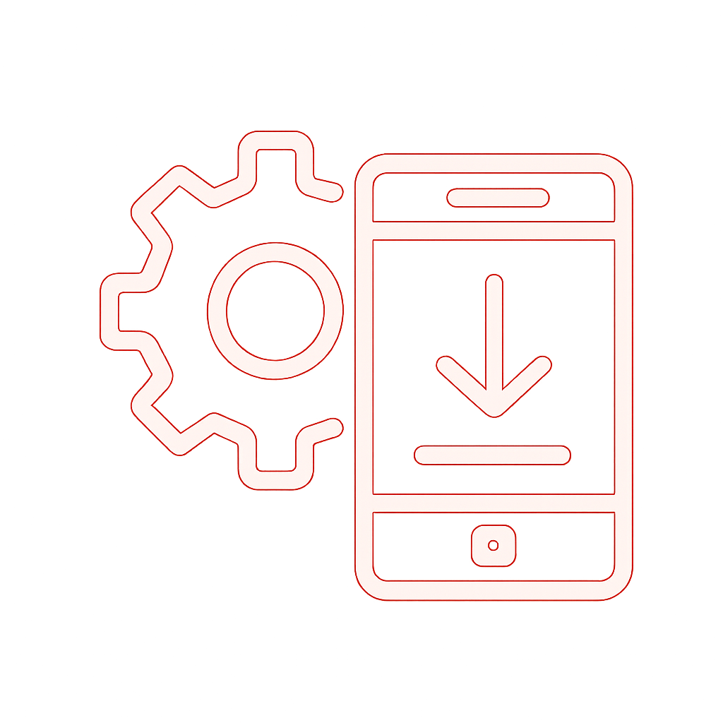Diagram illustrating the safety measures of the Ok Win lottery app on Android