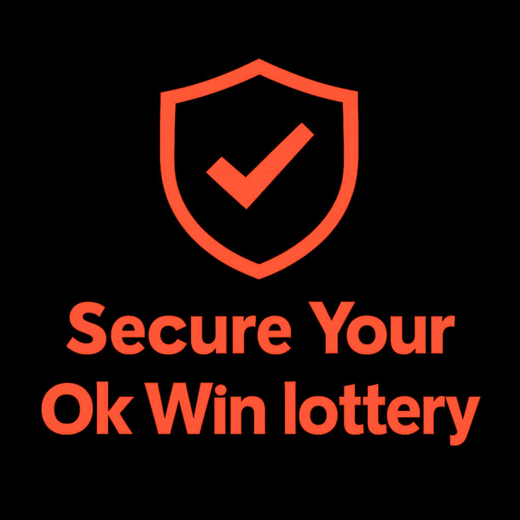 Icon representing Secure Your Ok Win lottery App.