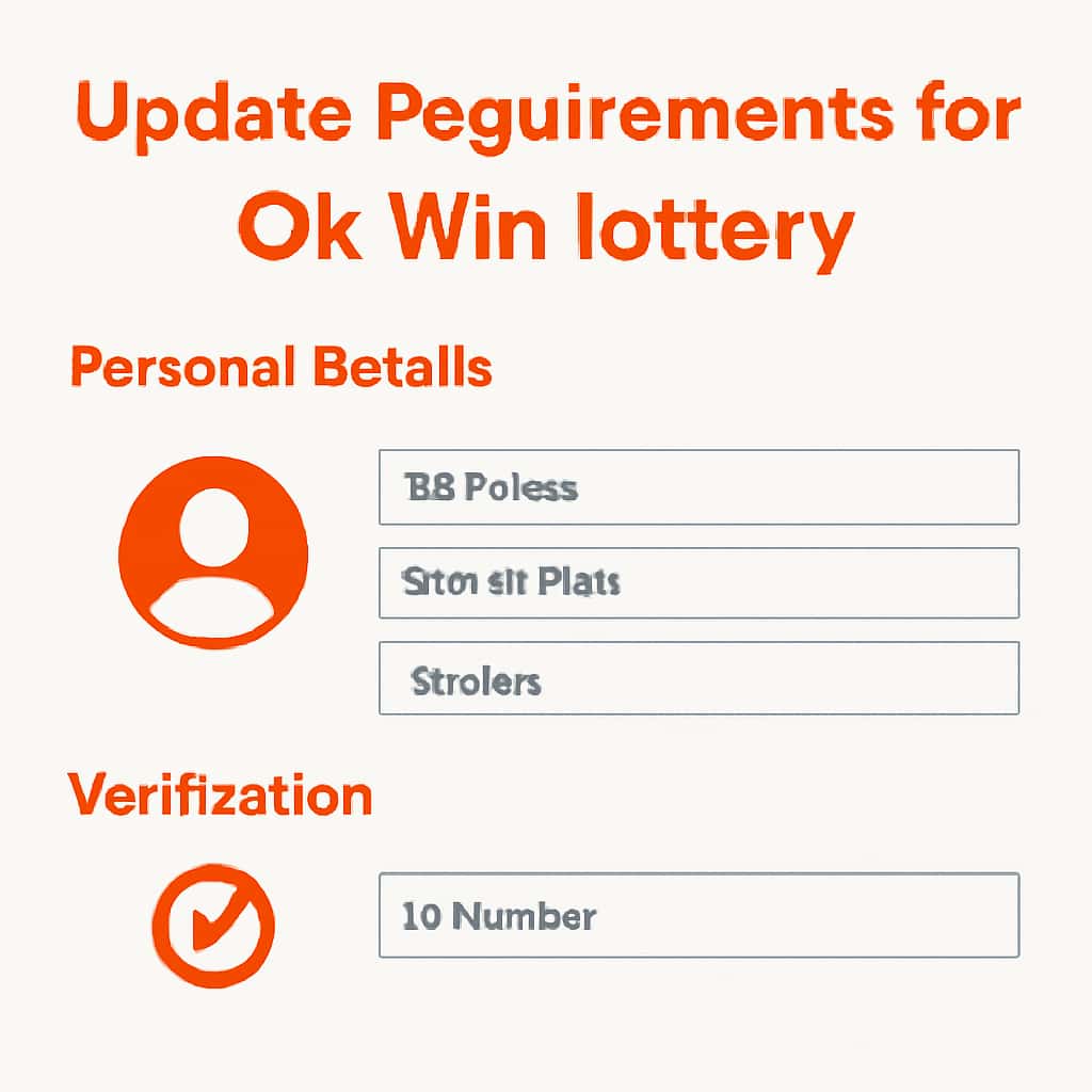 Diagram illustrating Update Requirements for Ok Win lottery